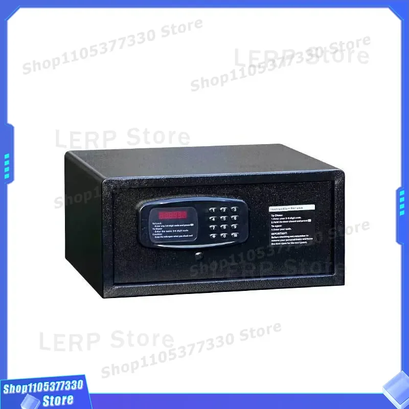 20cm Electronic Hotel Safe Box Digital Password Security Deposit Cabinet Small Anti Theft Storage for Home Office Wall Mount