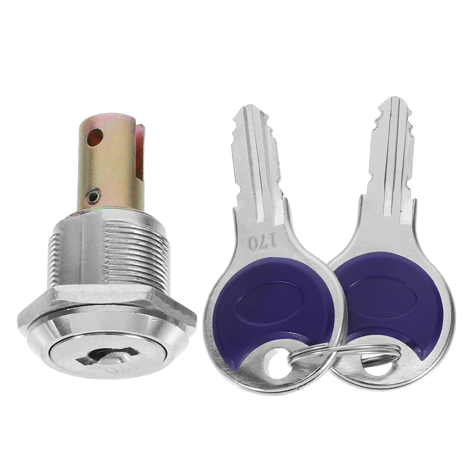 

1Set Lock Core High Security Cabinet Lock Operation for File Cabinets Drawers Toolbox Office Home Use Durable Metal