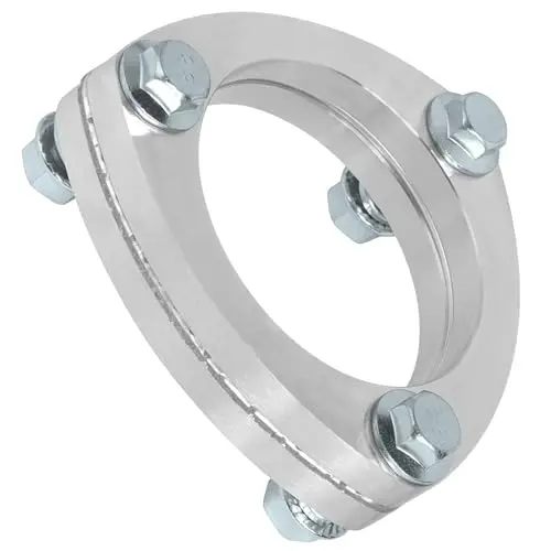 

Stainless Steel 3-Bolt Exhaust Flange Assembly 76mm OD With Gasket, Bolts And Nuts For 3 Inch Pipe – 2pcs