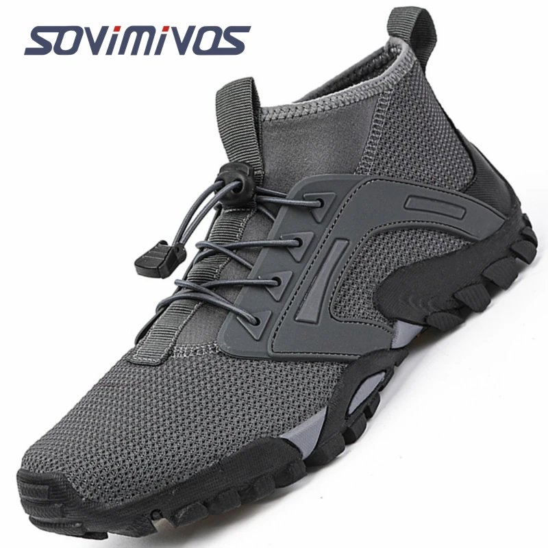 Water Shoes for Men Quick-Dry Aqua Shoes Men's Hiking Shoes Lightweight Water Sports Shoes for Swimming Fishing Kayaking