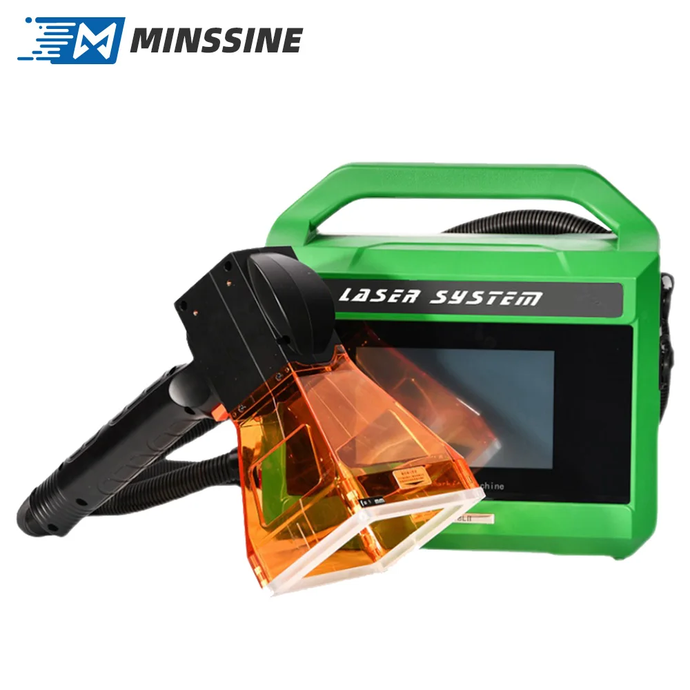 Multifunctional Printing Fiber Marking Manual Handheld Laser Engraving Machine