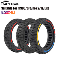 8.5 Inches Damping Durable Wheel 8.5x2-6.1 Honeycomb Solid Tire Colorful for Xiaomi M365 PRO PRO2 1S List Electric Scooter Tyre