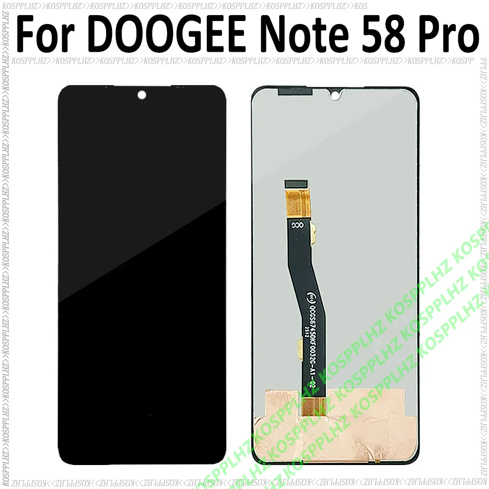 Per Doogee V Max Grado C LCD Schermo And Digitalizzatore Montaggio