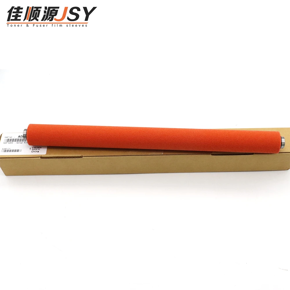 1pc A0EDR72000 Original Fuser Sponge Roller for Konica Minolta C220 C280 C360 C454 C224 C284 C308 C364 C368 224e 284e 364e 368