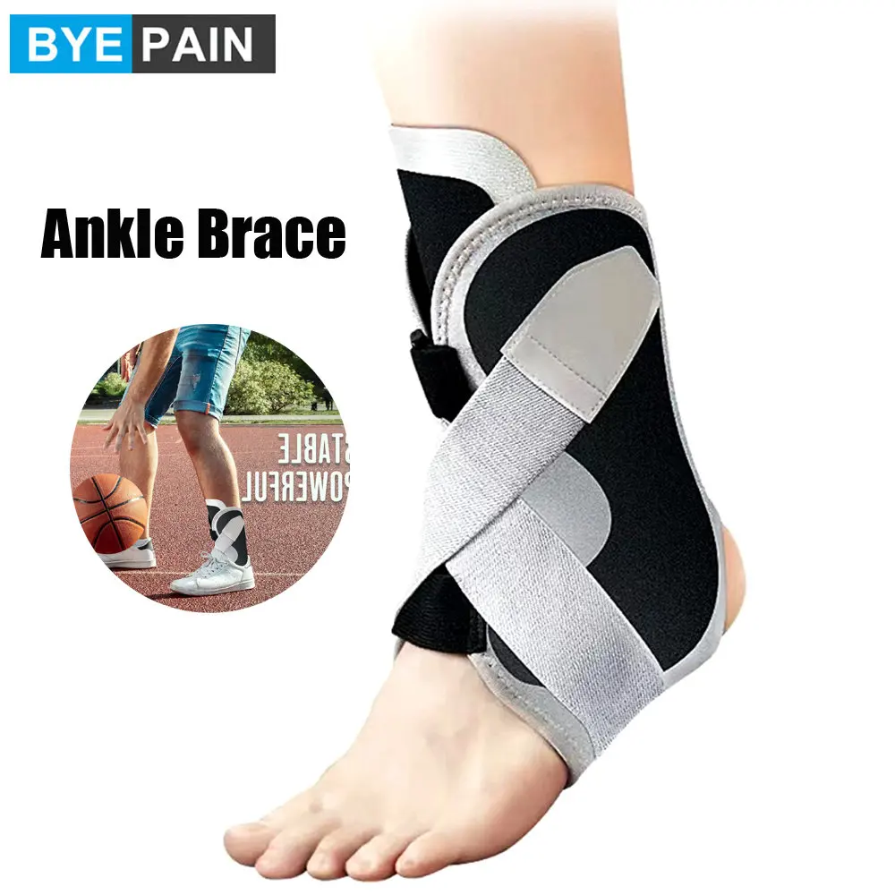 1Pcs Sports Ankle Brace for Women and men, Ankle Brace for Sprained Ankle, Ankle Support Brace with Bionic J-shaped Support