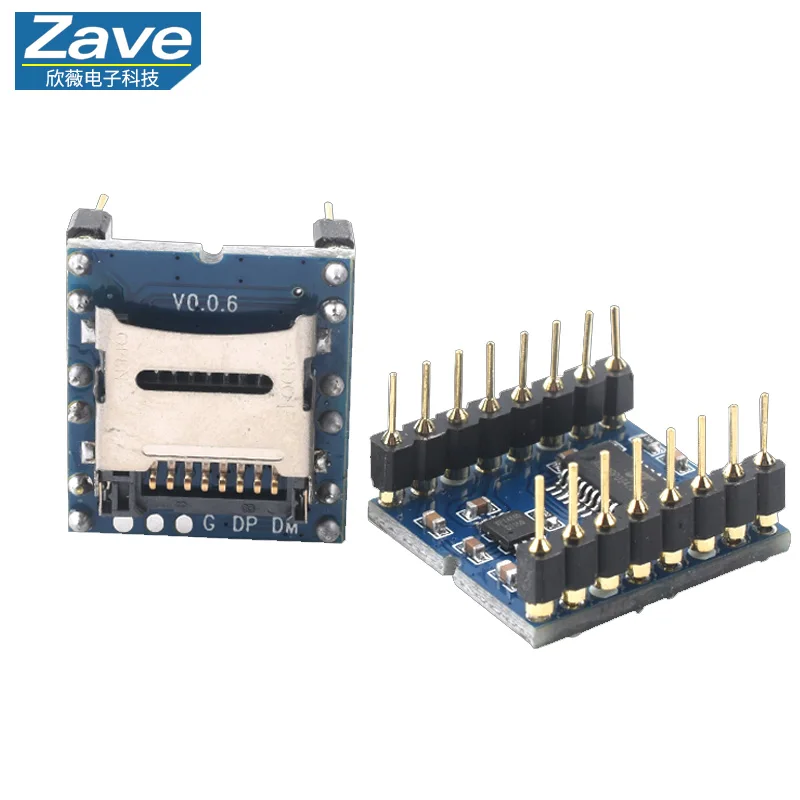 WTV020-SD Voice Module, SD Card Voice Module, Game Console Voice Module