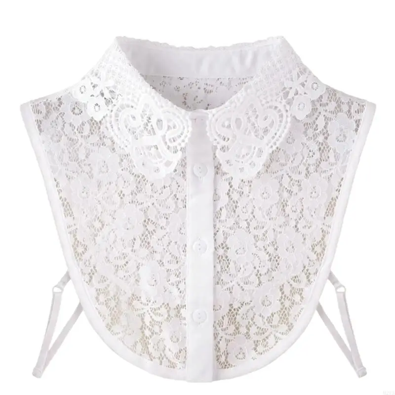 2026 New Ornate Pointed Lace Collar Insert for Changing the Neckline Look of Sweatshirts, T-Shirts, Dresses, and Jackets