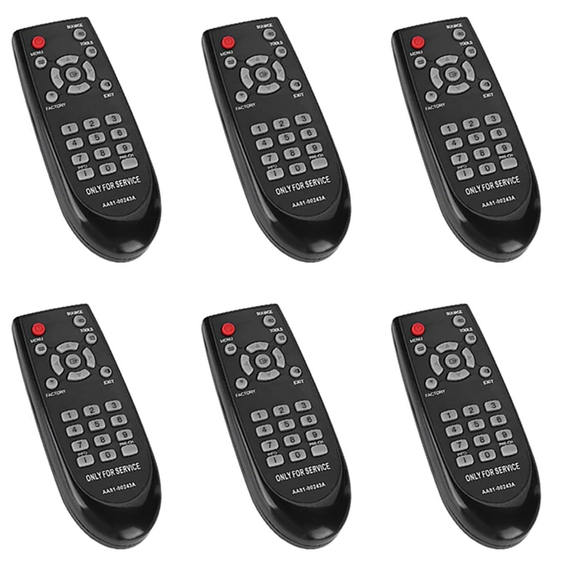 

Hot Sale6x AA81-00243A Service Remote Control Controller Replacement For Samsung TM930 TV Television