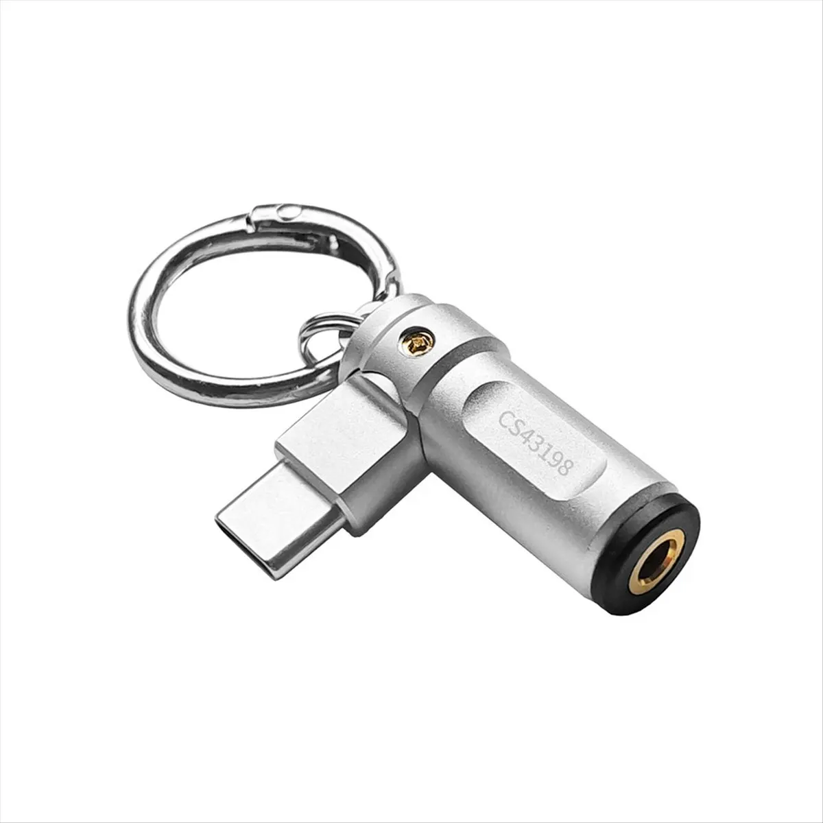 《Factory Direct》Decoding Headphone Amplifier Type-C Small Tail CS43198 Headphone Adapter All Copper Portable Amplifier
