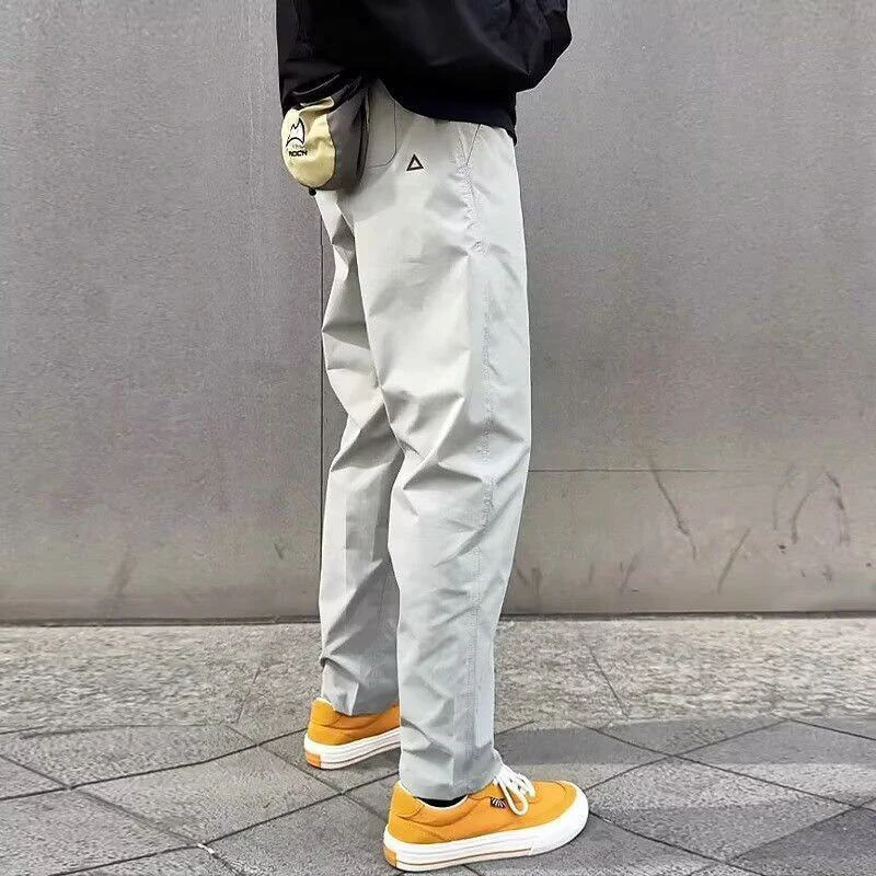 Konische Cargohose für Herren, Frühling und Herbst, gerades Bein, Freizeithose, wasserdicht, für Sport, Wandern, Bergsteigen