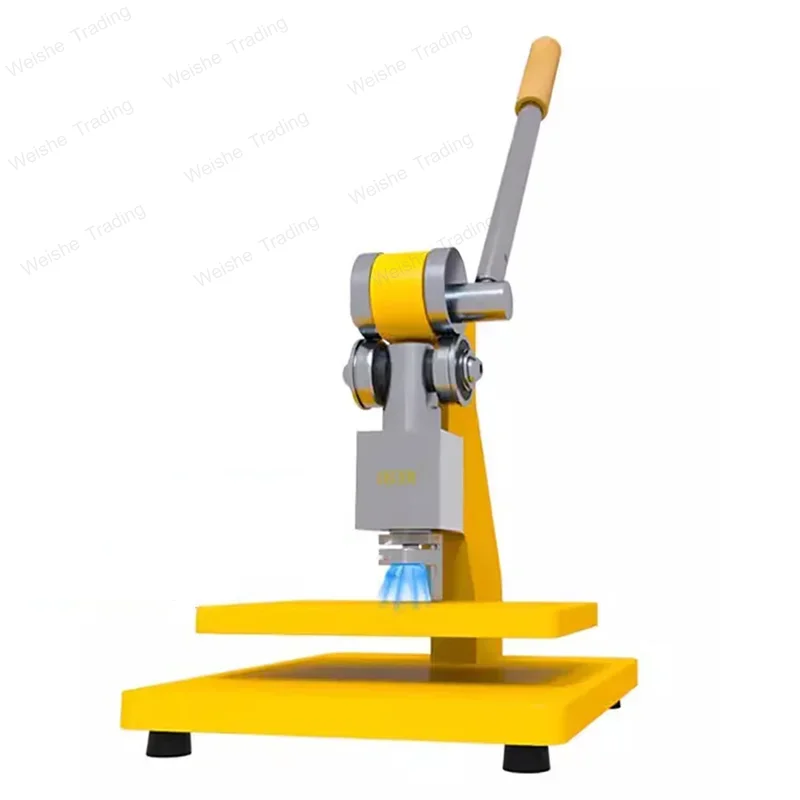 

160x120MM Leather Manual Die Cutting Machine Desktop Small DIY Handmade Leather Craft Embossing Stamping Forming Sampling Press