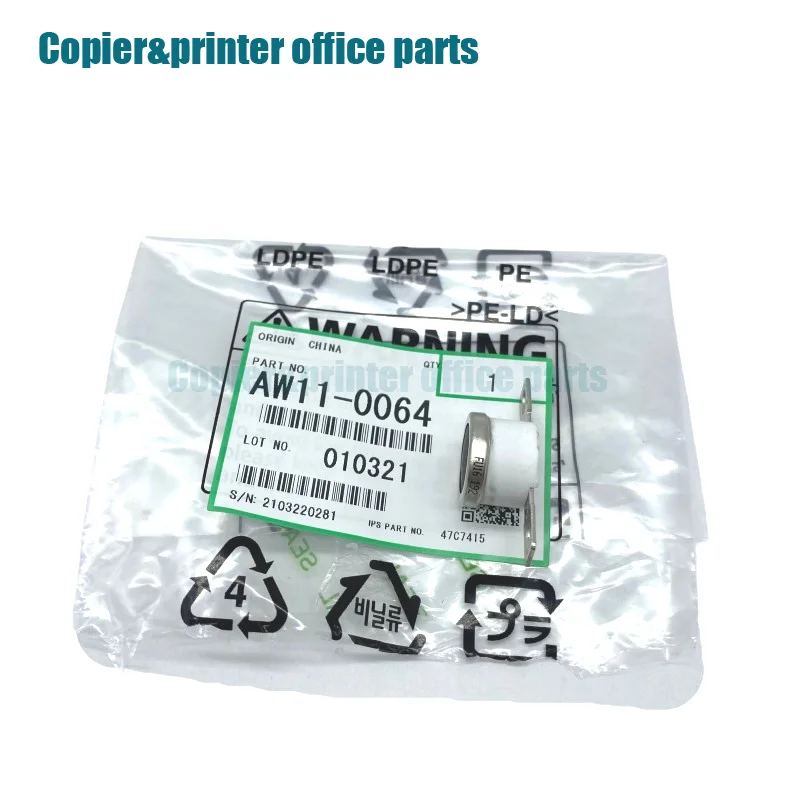 AW11-0064 AW11-0066 Thermostaat Voor Ricoh 1075 2075 Mp 7500 6001 7001 8000 8001 Fuser Thermostaat Printer Kopieerapparaat Onderdelen