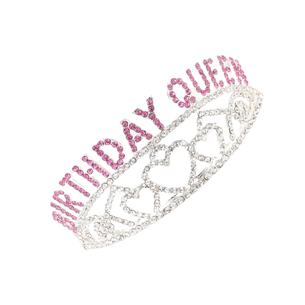 

Birthday Headband Girls Headwear Crown Supplies Accessories Princess Stylish Costume Accessory Fashion Headdress