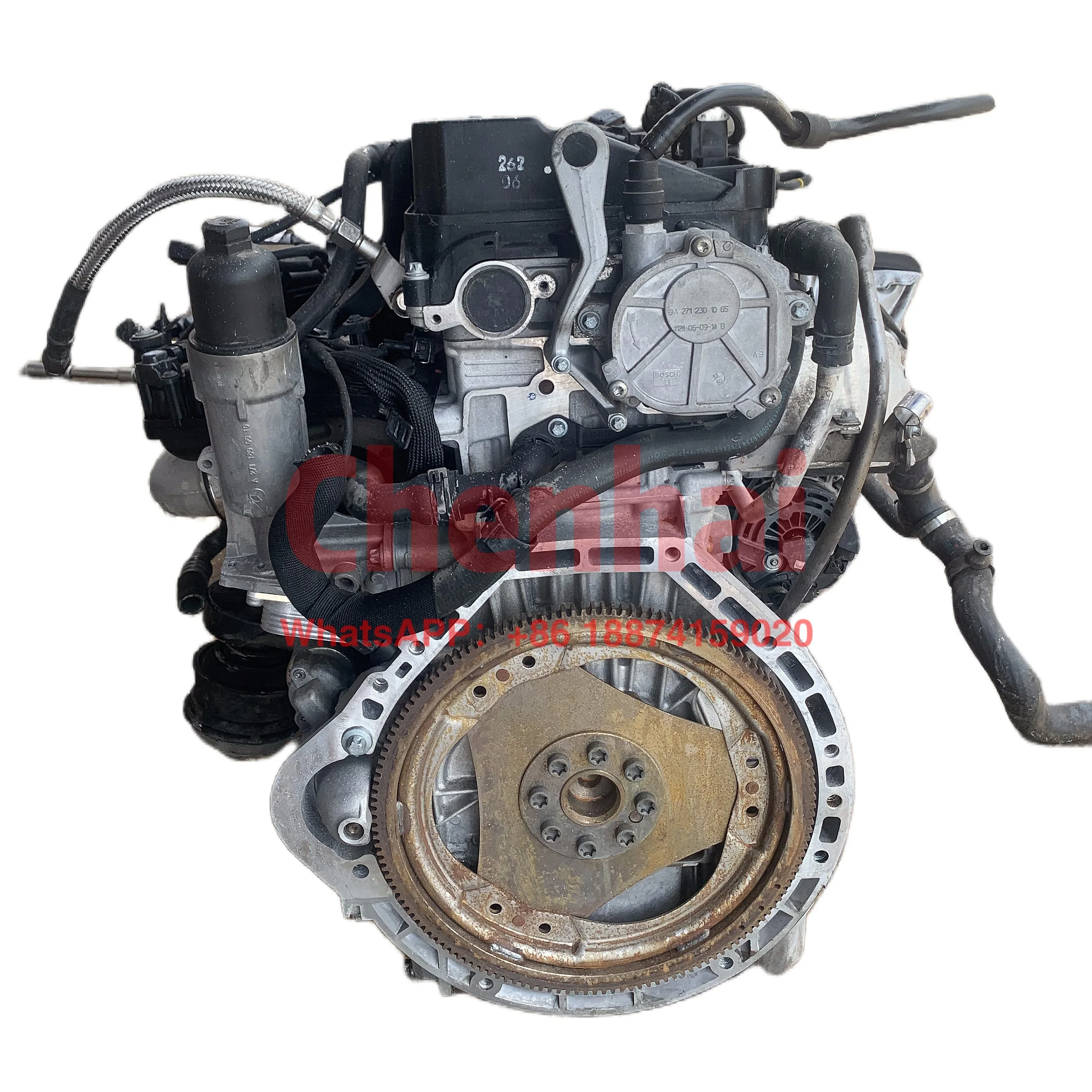 Used auto engine systmes motor mercedes benz m271 1.8l complete engine assembly for Mercedes benz