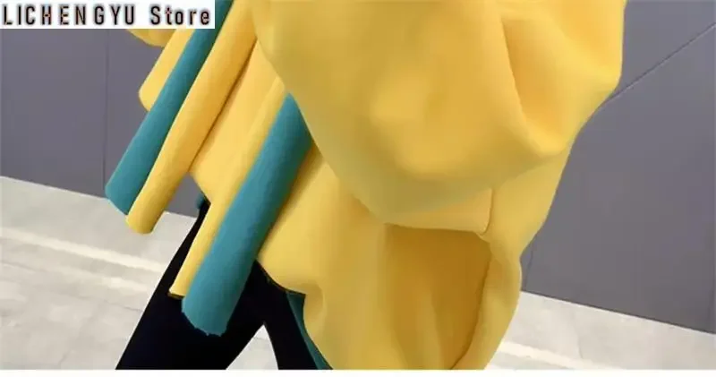 Velvet and Thickened Sweater for Women's New Popular Autumn and Winter Large Size Women's Loose and Fat mm Top Coat Trendy