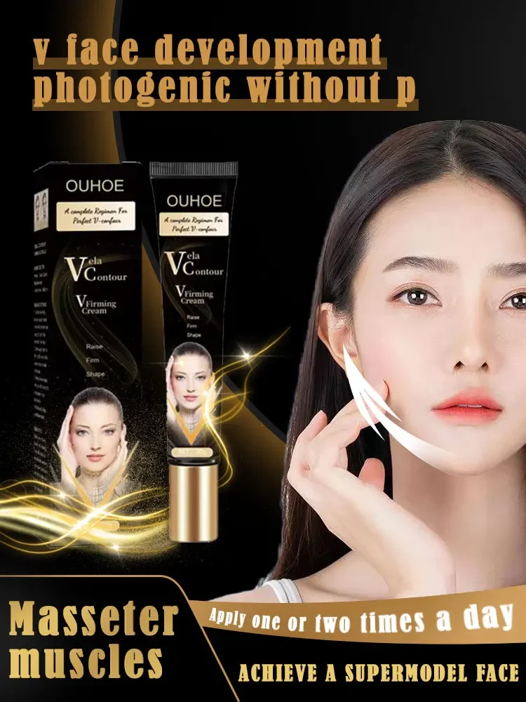 V-Shaped Face Cream Lift Firm Remove Double Chin To Create A Small V Face Anti-Aging Beauty Massage