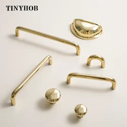Minimalism Brass Gold Furniture Handles Wardrobe Kitchen Cupboard Cloakroom Bedside Cabinet Handle/ Shoe Cabinets