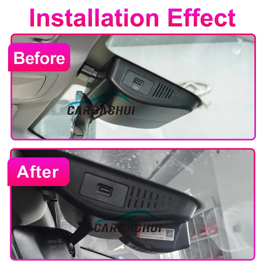 OEM Fits Rain Sensor Installation 4K Wifi Car DVR For Chery Tiggo 4 Pro 2022 For Chery Tiggo7 pro max 2024 Plug and Play Dashcam