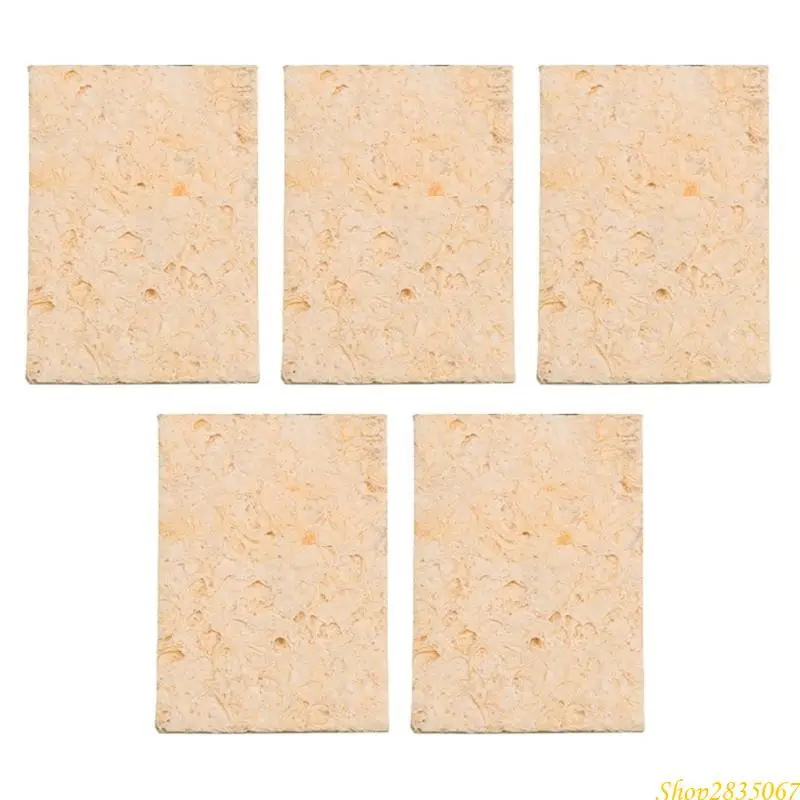 5Pcs Sponge Pad High Temperature Resistance Remove Welding Auxiliary Tool 831F