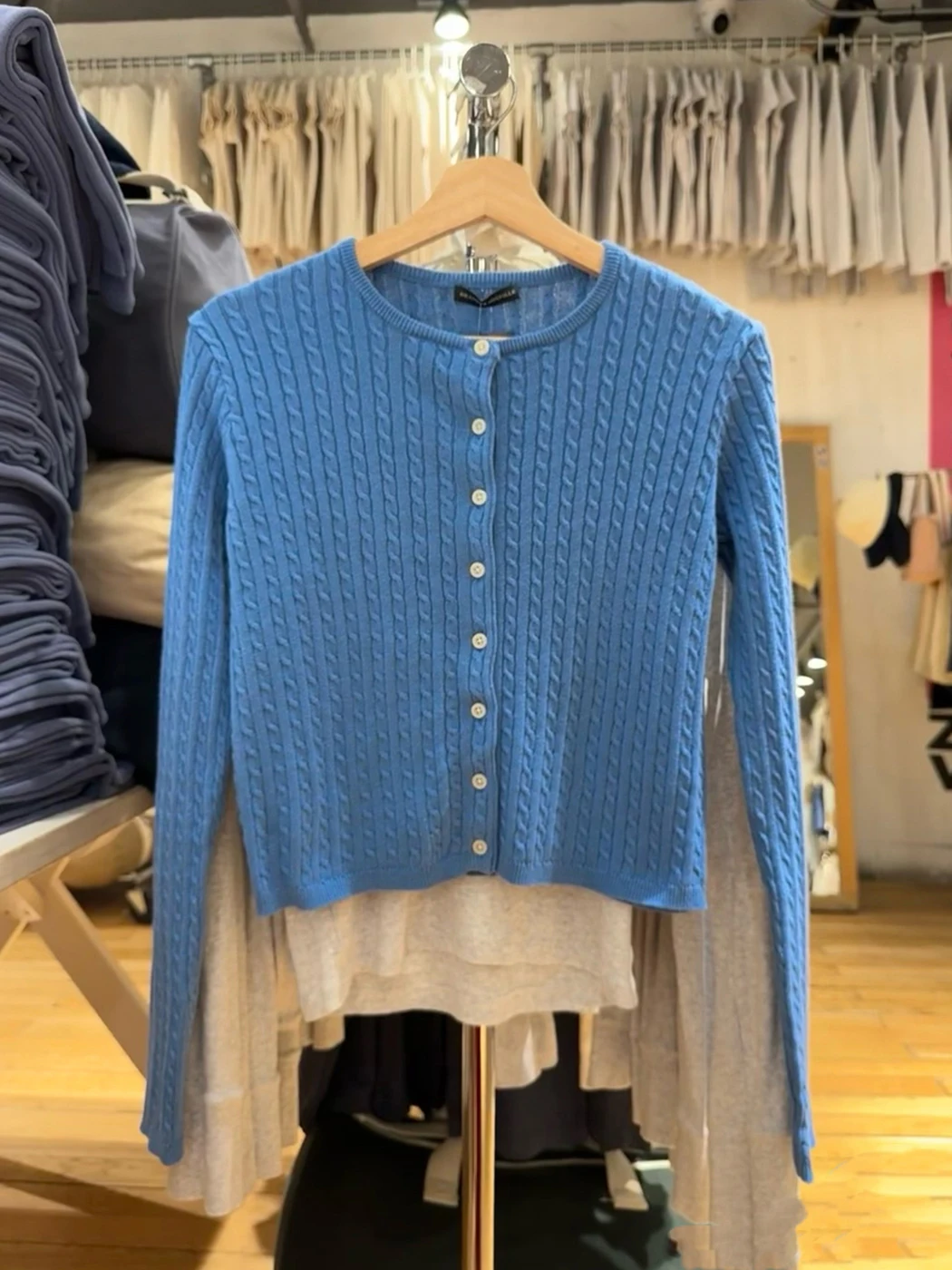 

Витой вязаный свитер, кардиган, женская весенняя одежда, 19220, однобортные хлопковые свитера с длинными рукавами, милый трикотаж, топы Y2k