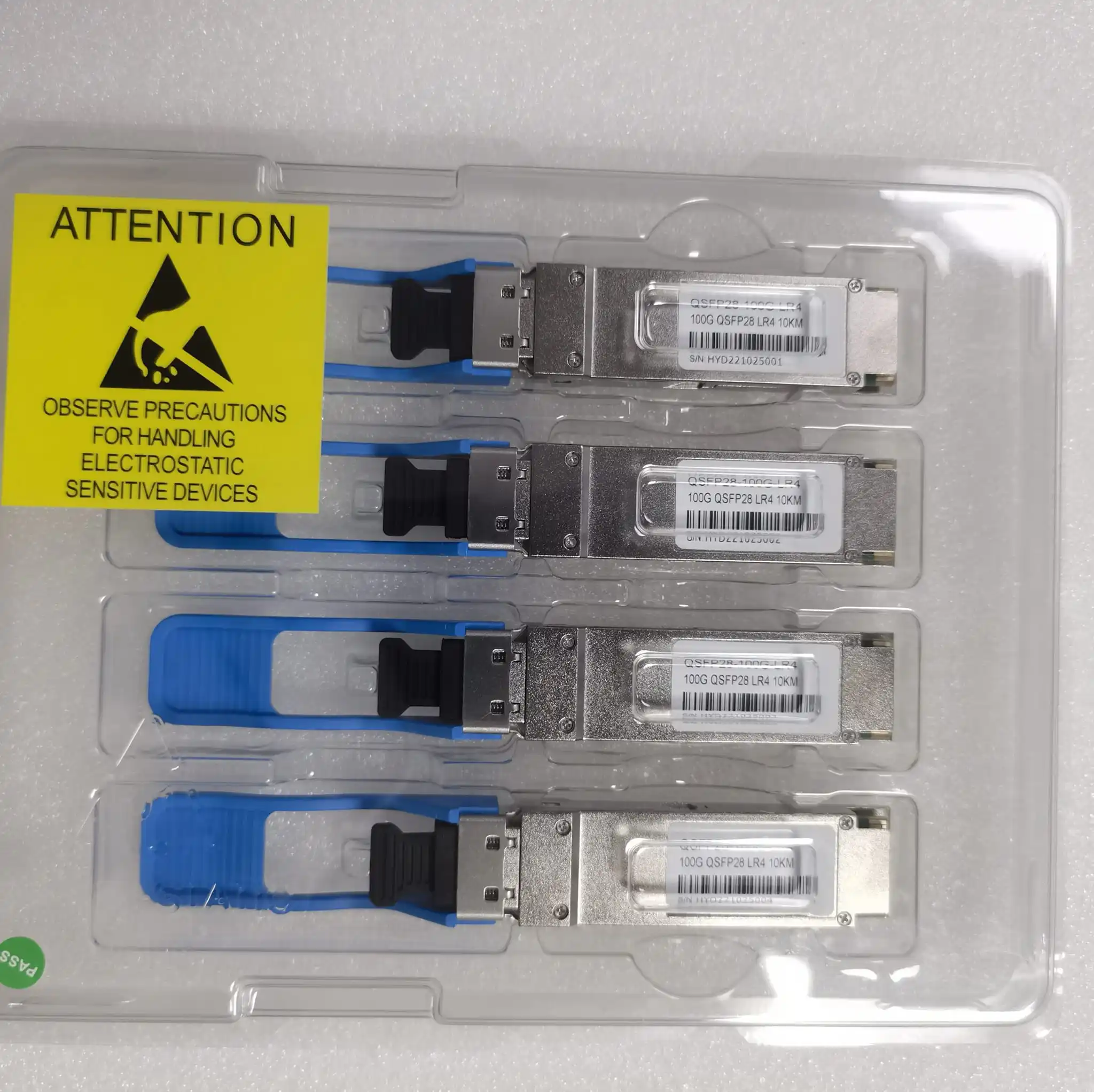 QSFP28 100G LR4 10km 1310nm Duplex LC Transceiver Fiber optic Module for JUNIPER Mellanox Arista Ethernet switch 100g 1