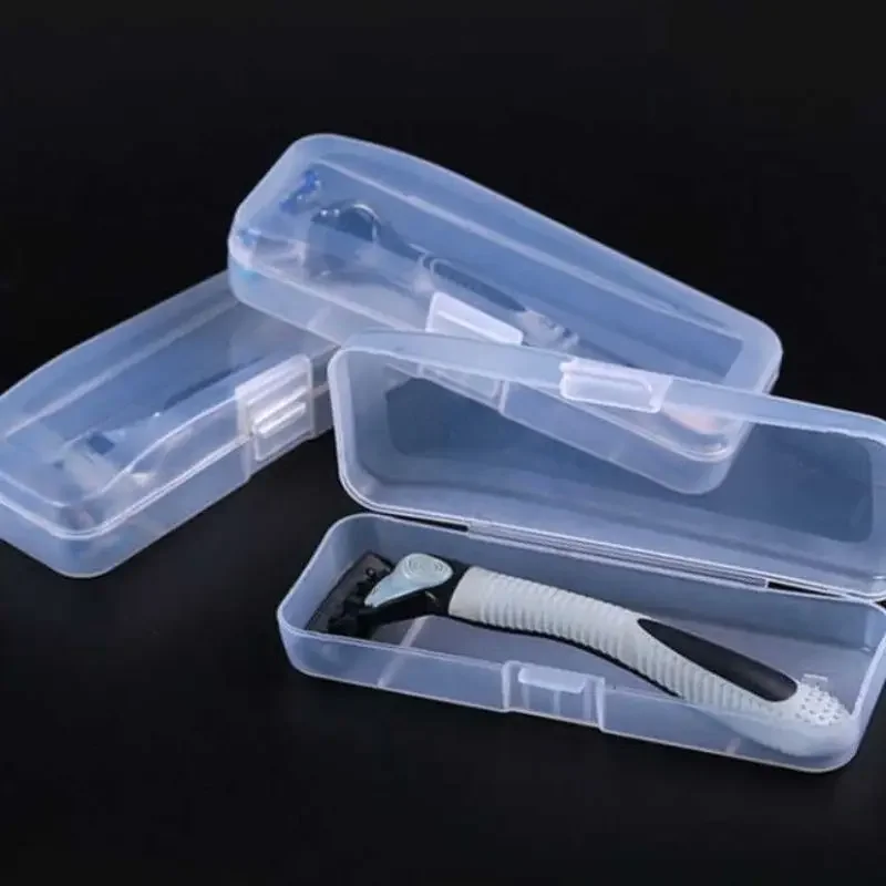 Universal Shaver Case Transparent Shaver Storage Box Men Razor Box Shaving Machine Plastic Case Eco-Friendly Bath Accessories