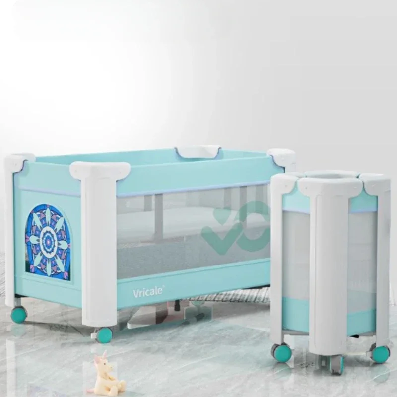 سرير أطفال أوروبي حديث أنيق ياباني خفيف فاخر سرير أطفال Comferter متعدد الوظائف فاخر أثاث غرفة المعيشة كاما #3