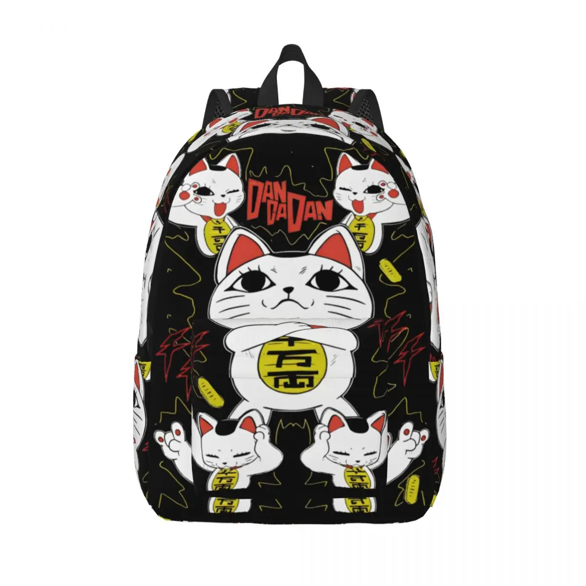 Dandadan Lucky Turbo Granny Cool Backpack Outdoor Student Hiking Travel Japan Anime Daypack for Men Women Laptop Canvas Bags