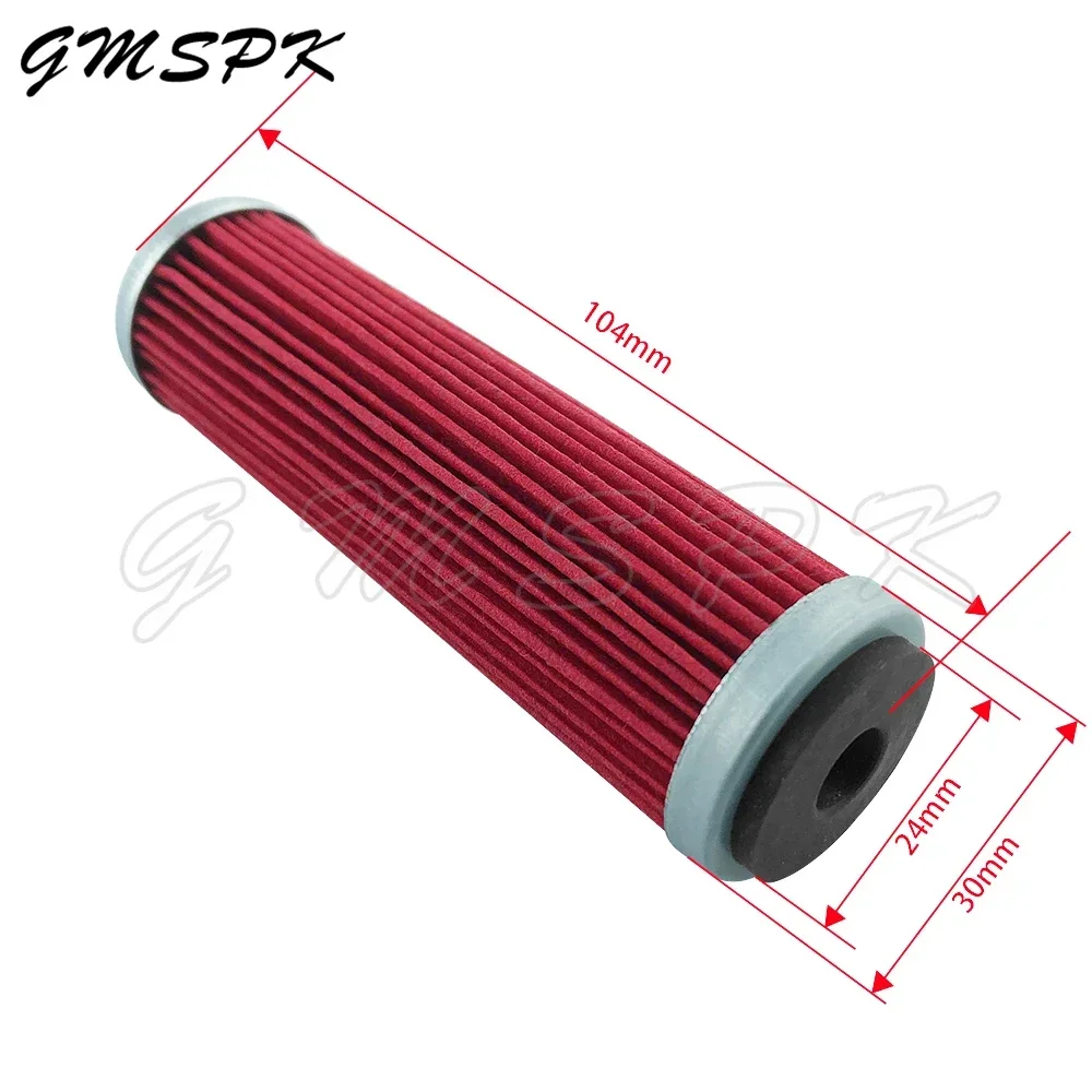1/2/4/6 sztuk filtr oleju motocyklowego pasuje do silnika ZONGSHEN NC250 NC450 KAYO RX3 Motoland BSE AVANTIS BRZ FXMOTO X3