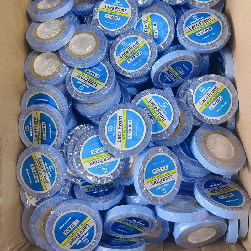 مجموعة أشرطة مزدوجة الجوانب 3 مقاسات، مناسبة للشعر المستعار والملحقات، ملصقات شعر مستعار بعرض 0.8/1/1.27/2 سم