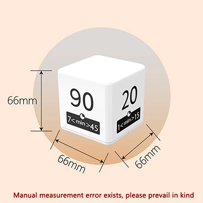 مؤقت Rubik's Cube Timer Flip الإلكتروني يذكر الطلاب إلى البقاء على التركيز أثناء حل مشاكل إدارة وقت المطبخ #5