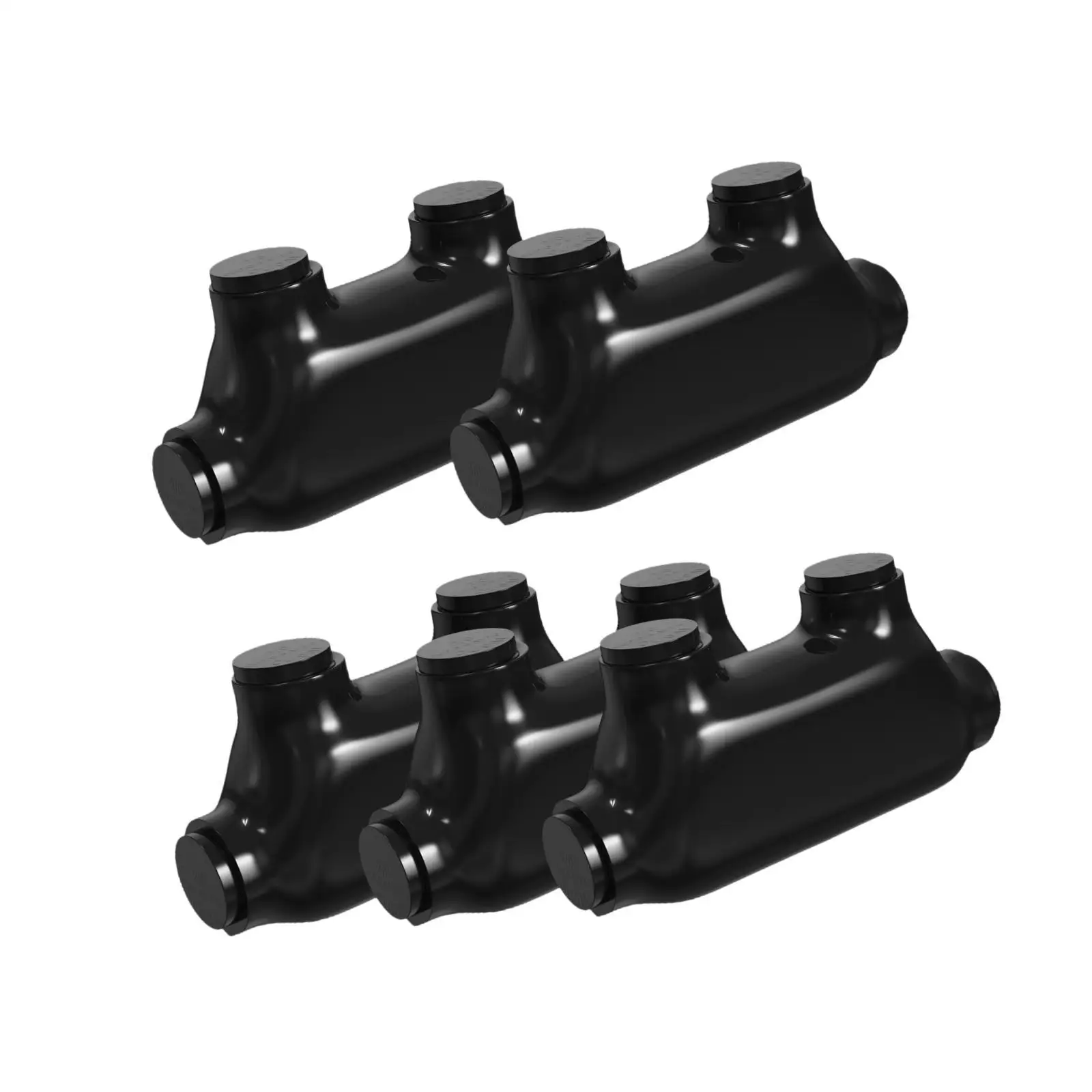 5Pcs Insulated Inline Wire Connectors Maintenance Versatile Electrical Upgrades Heavy Duty Unique Protection Easy to Install