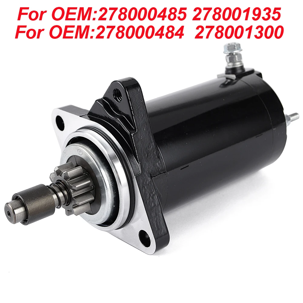 Starter Motor For Sea-Doo GTS 581cc GTX 650cc for sportboats Explorer Speedster Sportster Challenger 1800 For TORO Tractors Lawn