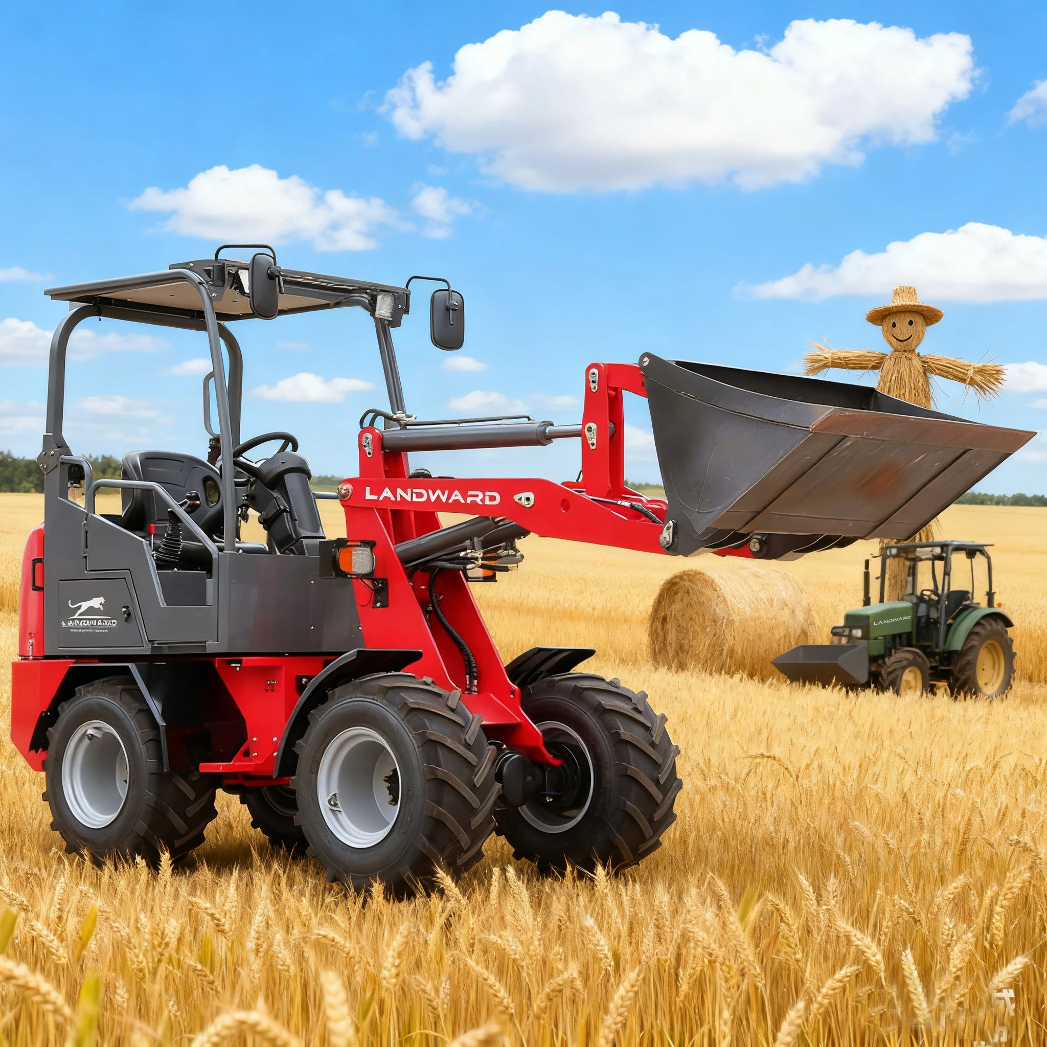 لوادر مدمجة W1150 جرافة صغيرة 2 طن محرك كوبوتا محمل ديزل مخصص EPA Euro 5 قابلة للتمديد ذراع تلسكوبي رافعة عجل #1