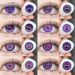 EYESHARE 1pair Halloween Lenses Cosplay Colored Contact Lenses for Eyes Purple Lenses Yk2 Eye Contacts Anime Accessories Lenses