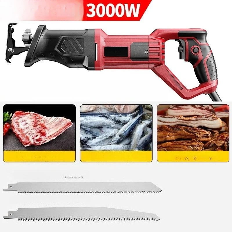 

Небольшая ручная пила для костей замороженного мяса для домашнего использования — компактная сабельная пила для резки свиных костей, говядины