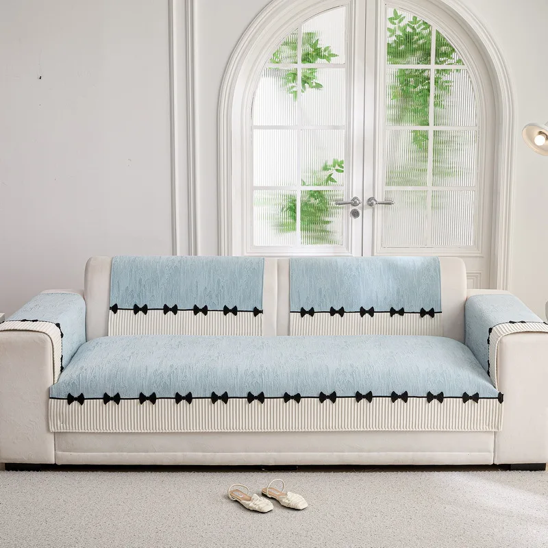 الشنيل القوام غطاء أريكة العالمي عدم الانزلاق رخيصة مقاوم للماء وسادة أريكة منشفة أريكة الحصير الواقية لغرفة المعيشة المنزل #2