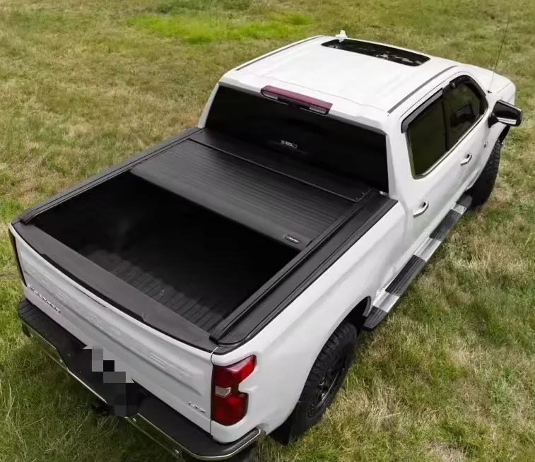 Hot Selling Electric Retractable Tonneau Cover For JAC T9 Chevy Silverado  Aluminium Roller Shutter Lid Pickup Bed Cover