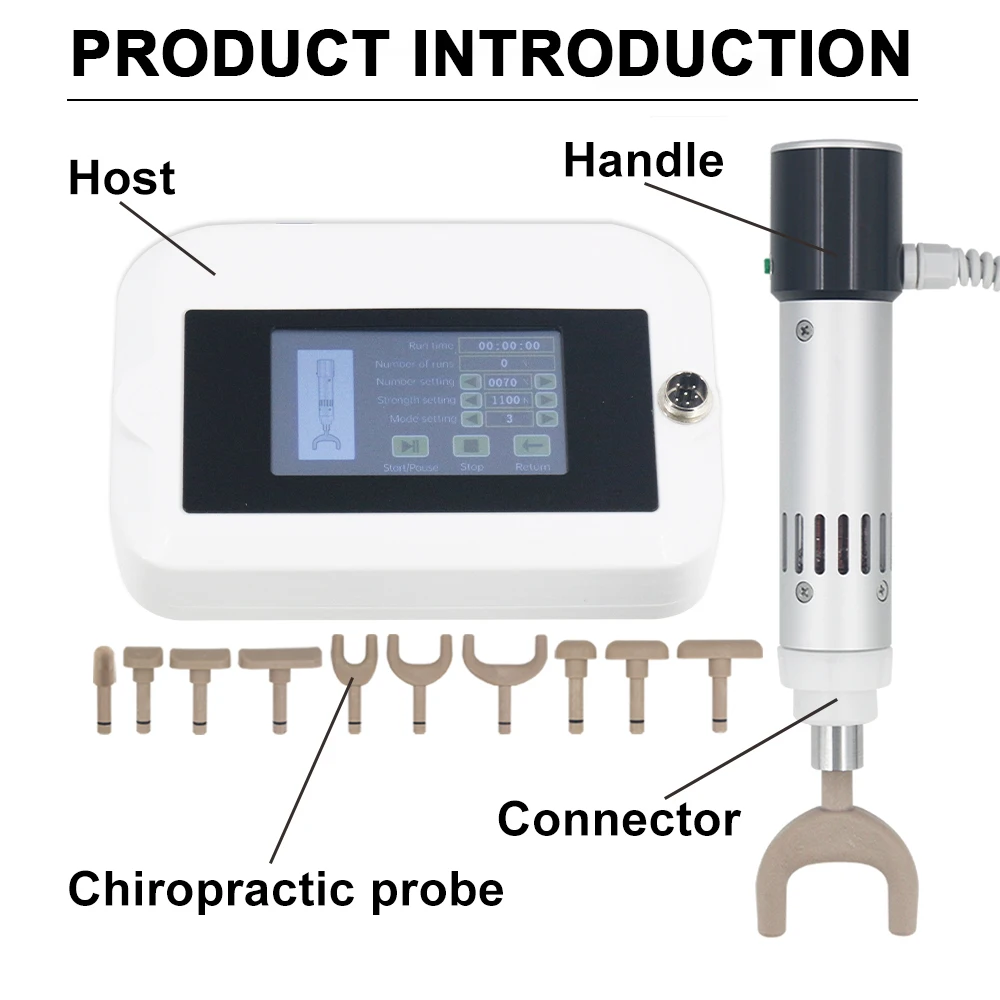 Chiropractic Adjusting Tool Home Use Activation Therapy Spine Correction Physical Device Body Fatigue Relax Massager 1800N