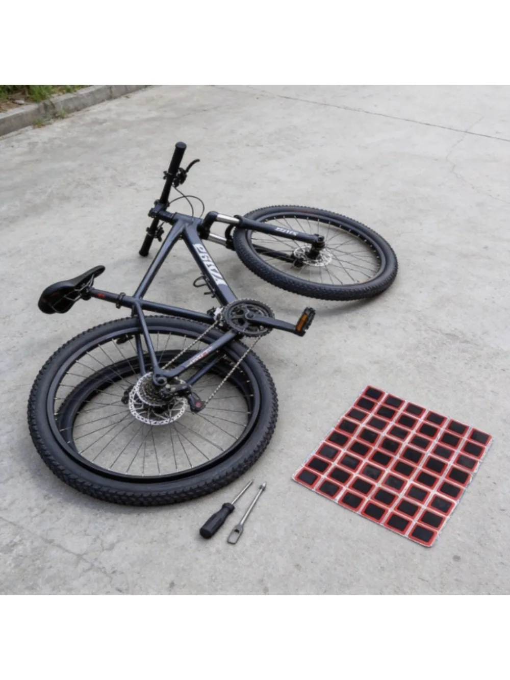 AliExpress 25mm Bike Rubber Puncture Patches Bicycle Tire Tyre Tube Repair Cycle Patch Kit No Glue Bicycle Inner Tube Puncture Repair Tool