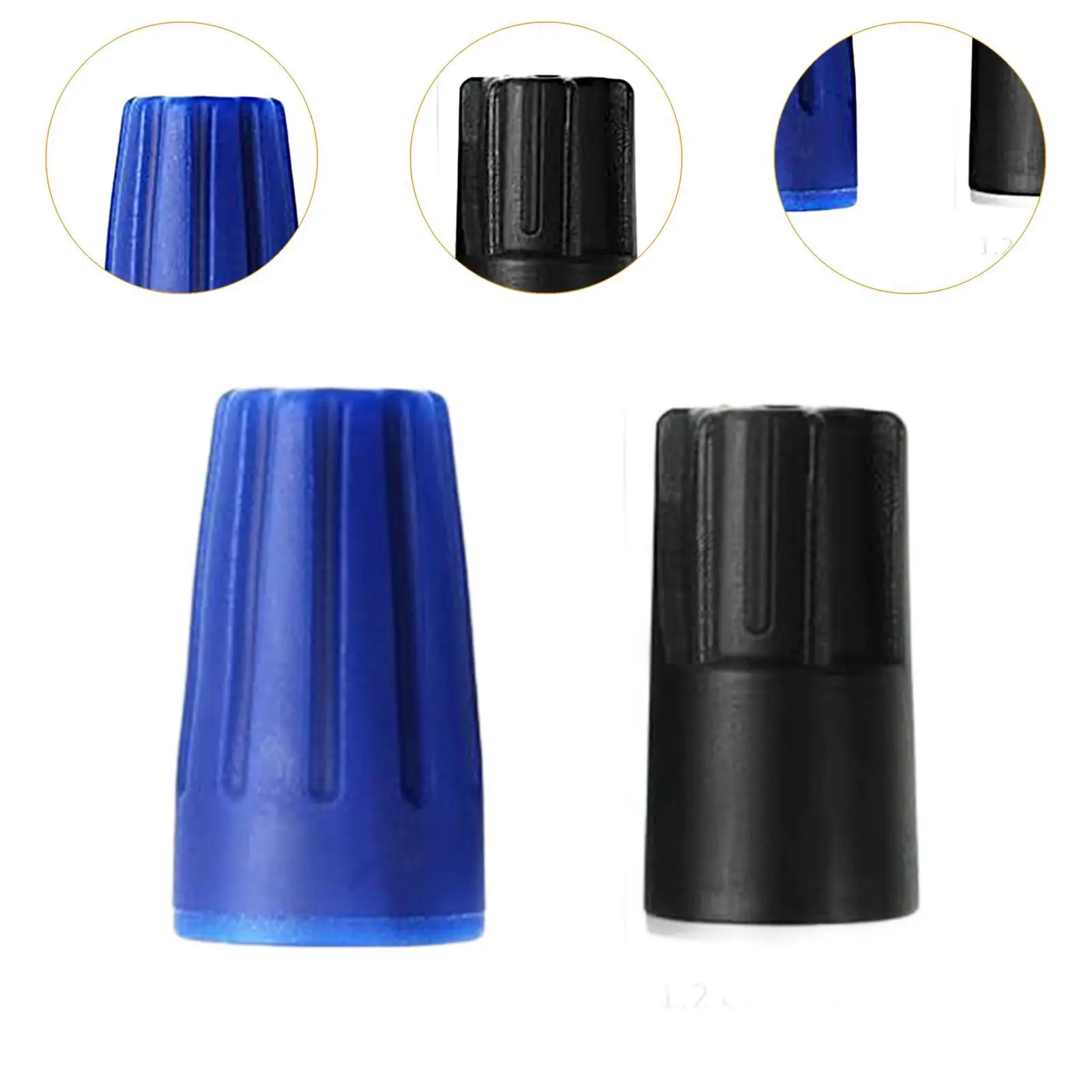 24x تويست على موصل الأسلاك يستبدل الملحقات المهنية توصيل الأسلاك الكهربائية غطاء سلك محمول سهل المسمار على الغطاء