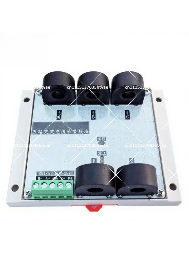 5-Channel 8-Channel AC Current Transformer Measurement Module RS485 MODBUS-RTU Sensor