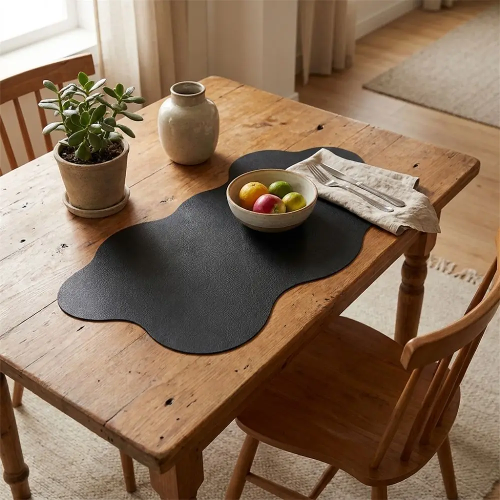Desk Blotter Pad Irregular Cloud Shaped Desk Pad Versatile Non-Slip Placemat Absorbent Quick-Drying Anti Slip Mouse Pad Office
