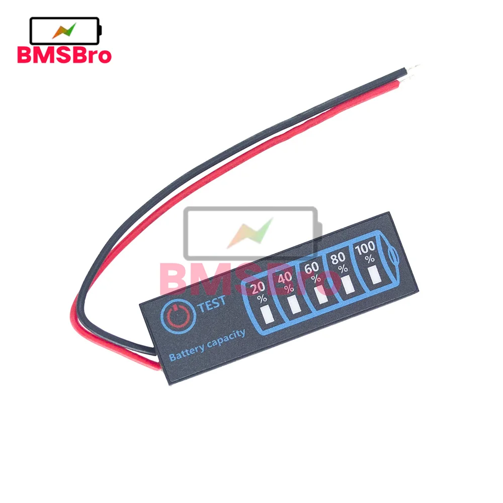 1S-8S Battery Level Indicator DC 5-30V 18650 Lithium Li-ion Lipo Lead Acid Battery Tester Voltmeter Battery Capacity Indicator