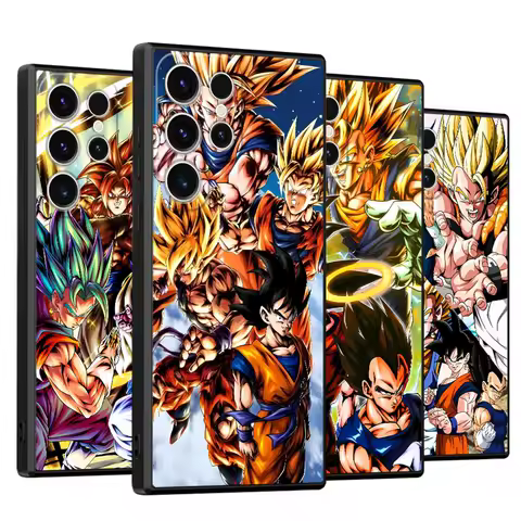 Dragons Anime Balls Phone Case for Samsung Galaxy S25 Ultra S21+ S24 S20 FE S21 S24Ultra S23 FE S22 Plus Soft Shell