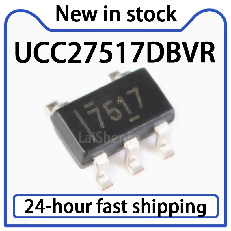 20PCS UCC27517DBVR SMT SOT23-5 Single Channel High-speed Low Side Gate Driver Chip in Stock