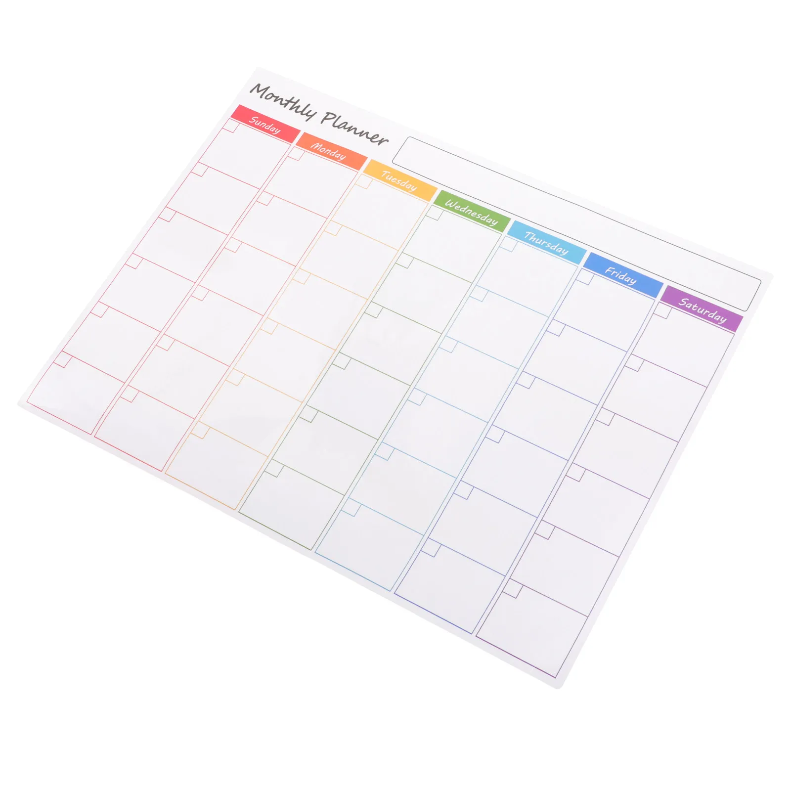 Calendar Schedule Can Be Written Planner Dry Erase for Fridge Magnetic White Board