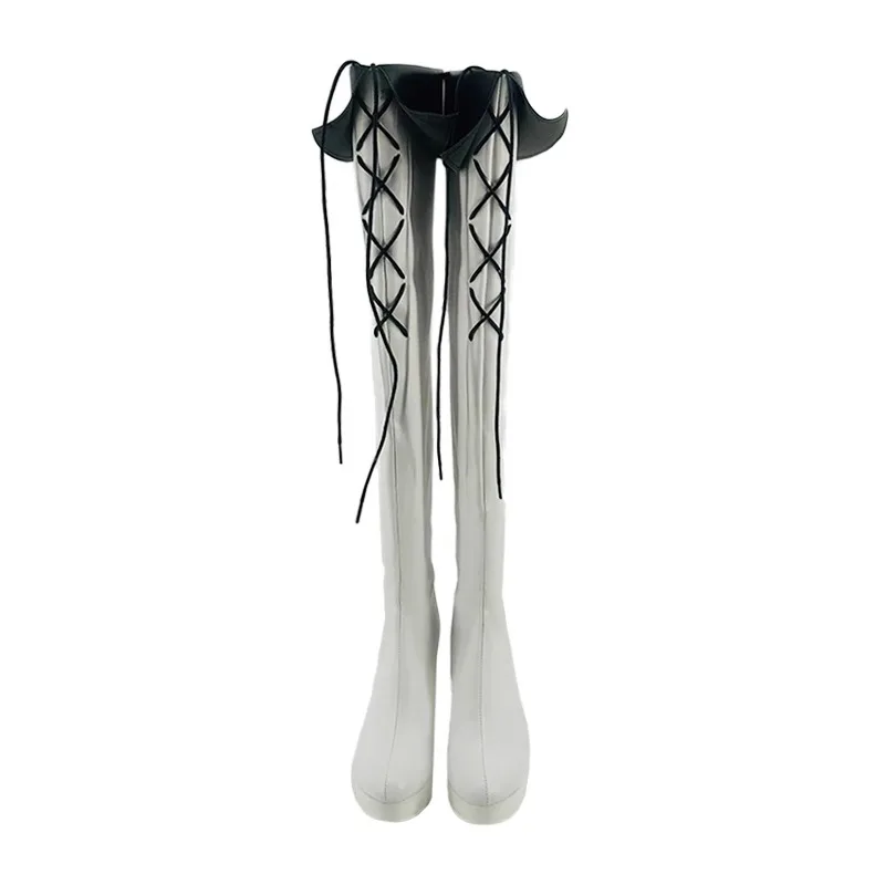 Akame Ga Kill Esdeath Cosplay Costume Shoes Anime Handmade Faux Leather Boots