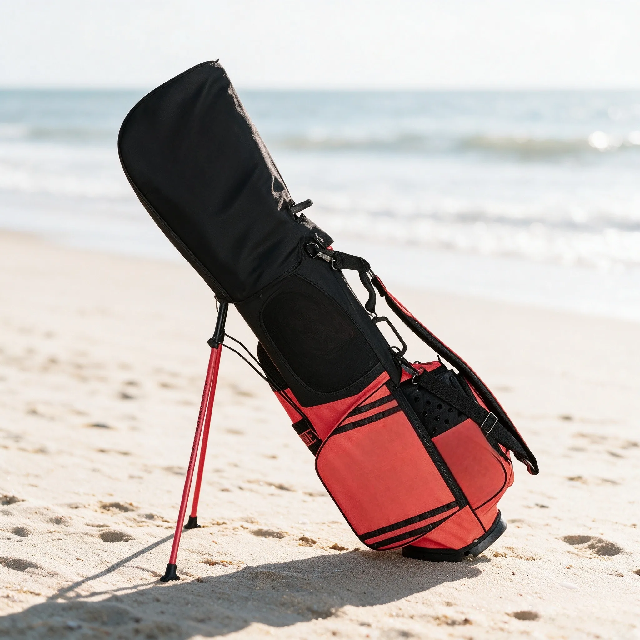 Trendy Unique Golf Stand Bag, Universal Single Shoulder Golf Club Carry Bag for Golf Clubs Storage