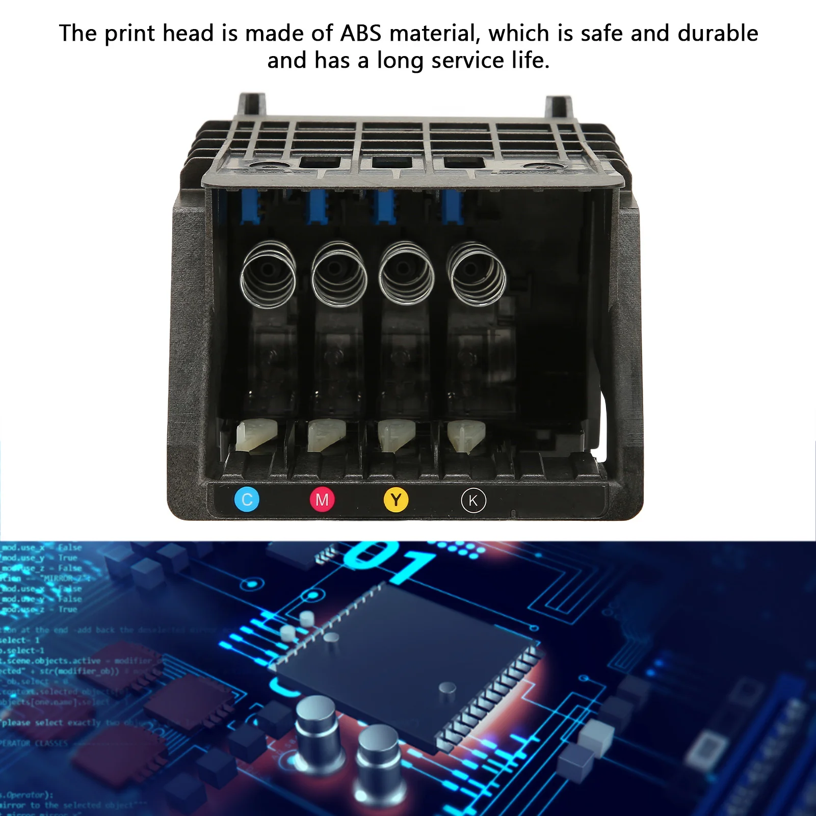 952 Print Head 952 Print Head for Officejet Pro 8710 8715 8720 8725 8730 Easy to Install ABS Printhead Replacement Printer Parts
